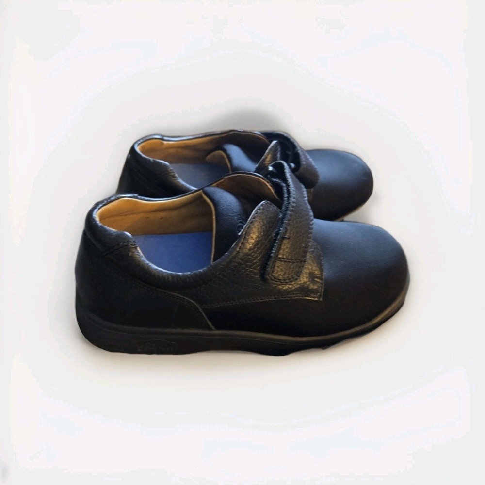 Dr. Comfort Annie Women's Diabetic Shoes 6.5 X-Wide Black Leather Lycra Comfort
